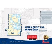 Kieler Bucht und Rund Fünen Båtsportkort satz 1